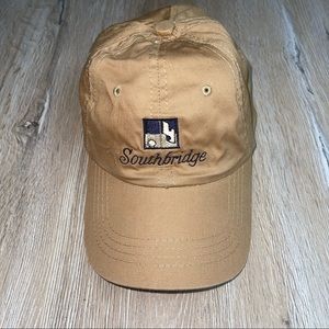 TOWN TALK SOUTHBRIDGE ADJUSTABLE GOLF HAT BROWN